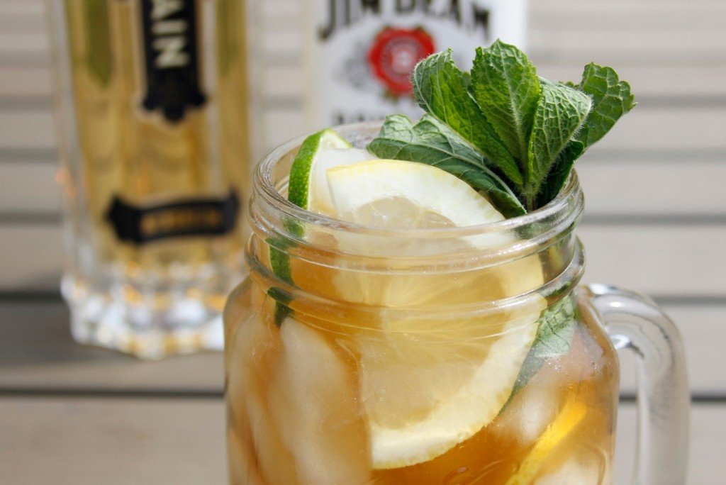 Elderflower Whiskey Ice Tea