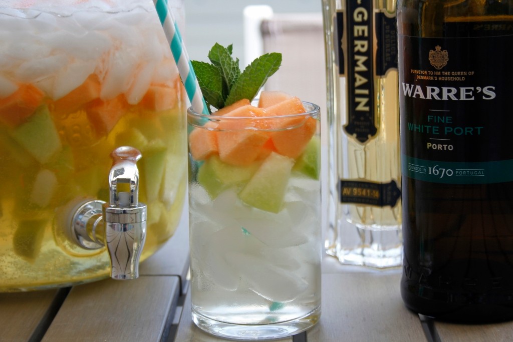 Elderflower Melon Punch