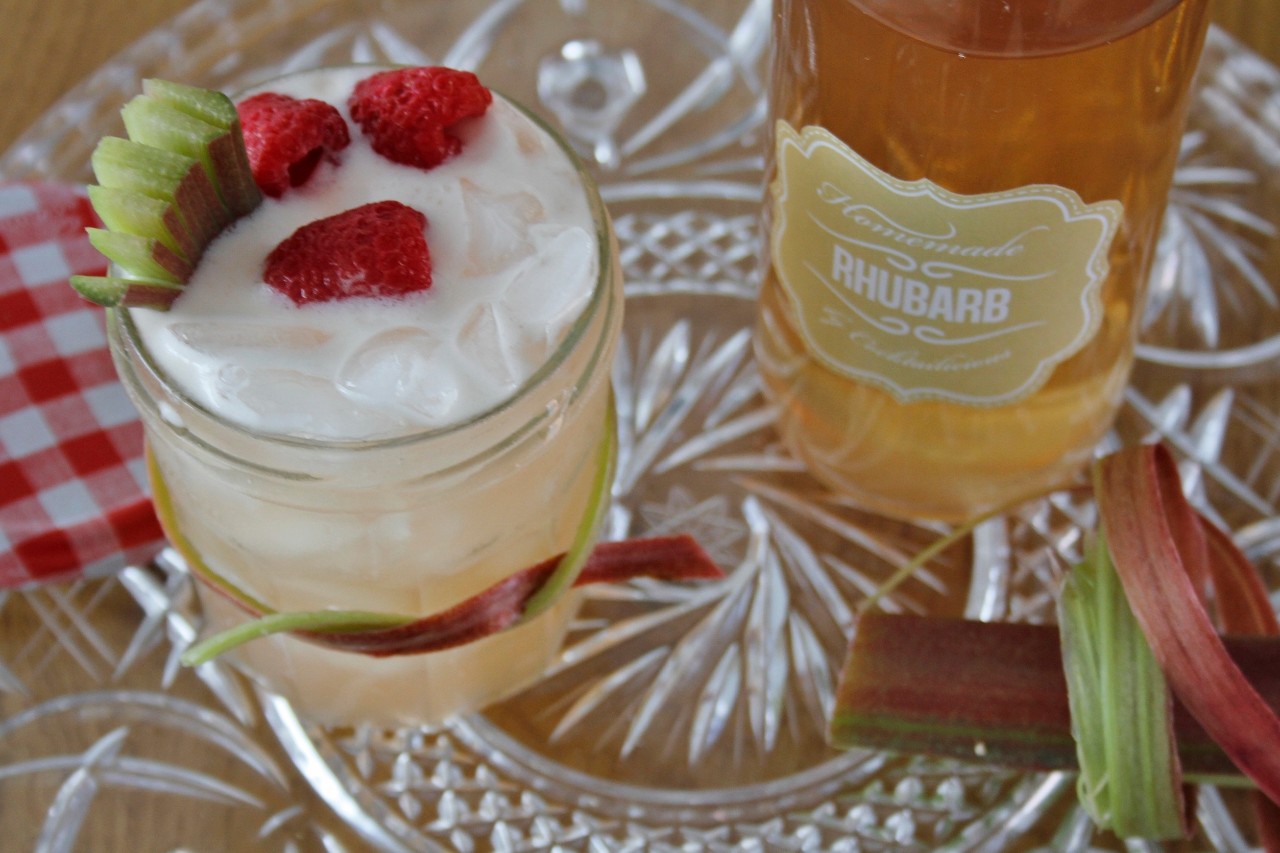 Rhubarb Raspberry Punch foto