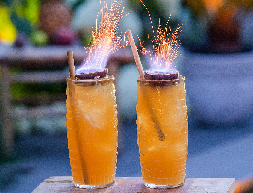 Zombie cocktail